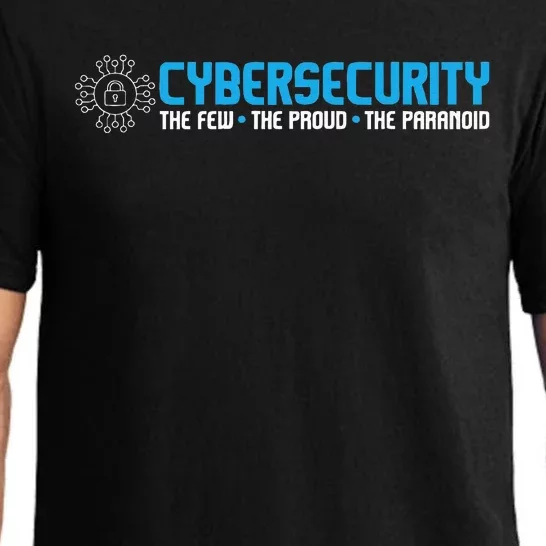 Cybersecurity The Paranoid It Analyst Programmer Hacker Pajama Set