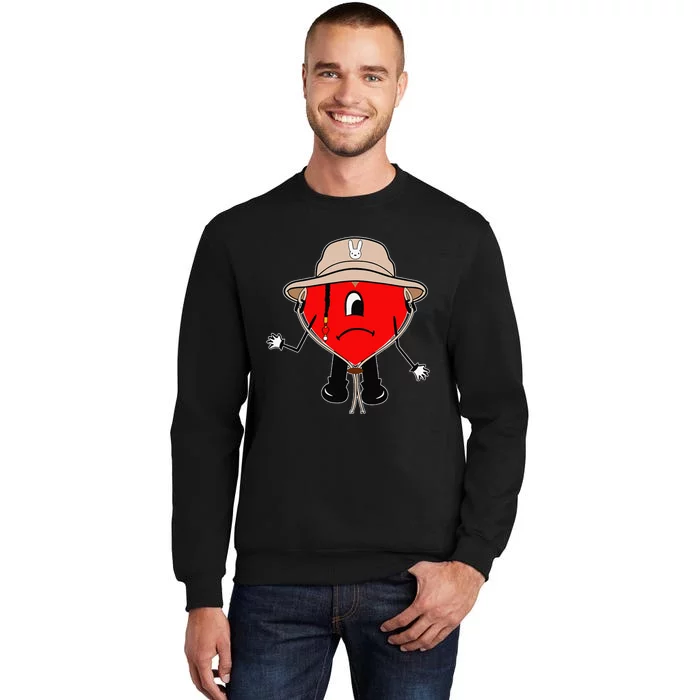 Corazon Triste Puerto Rican Titi Me Pregunto Conejo Malo Sweatshirt