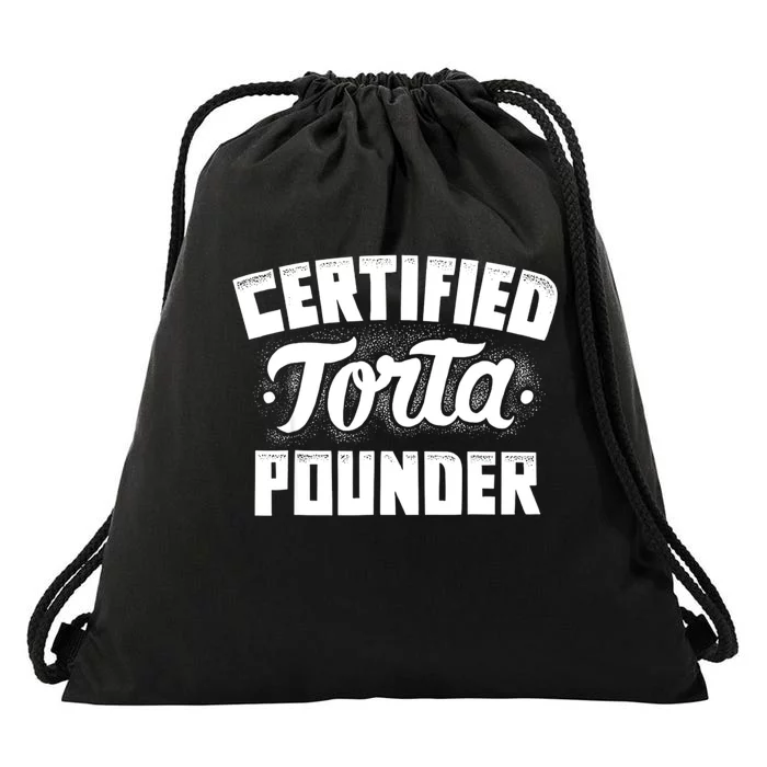 Certified Torta Pounder Drawstring Bag