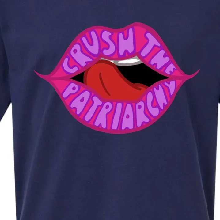 Crush The Patriarchy Sueded Cloud Jersey T-Shirt