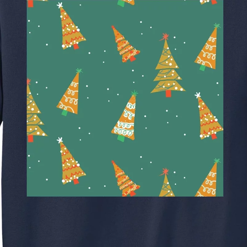 Christmas Trees Pattern Sweatshirt