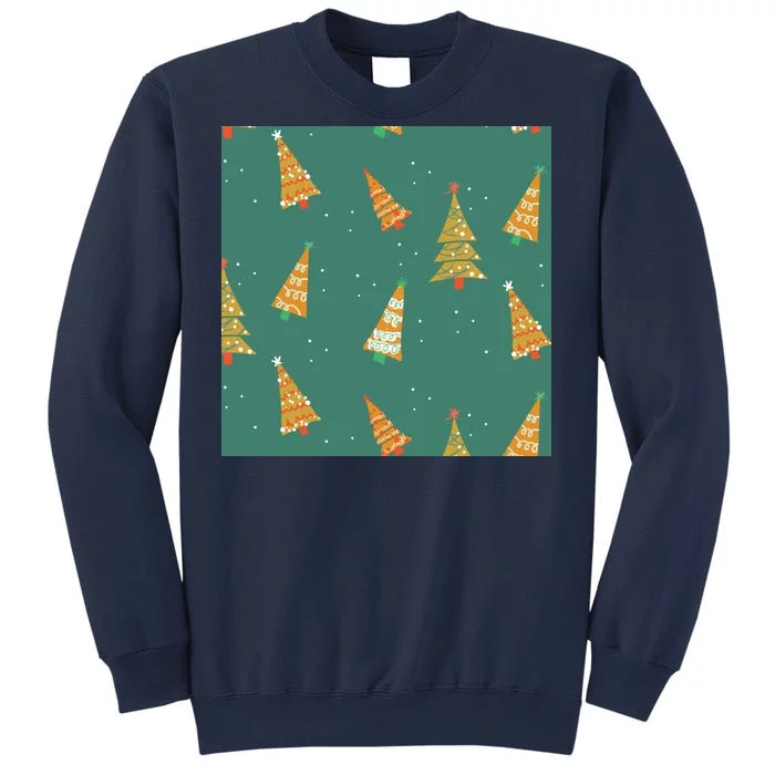 Christmas Trees Pattern Sweatshirt