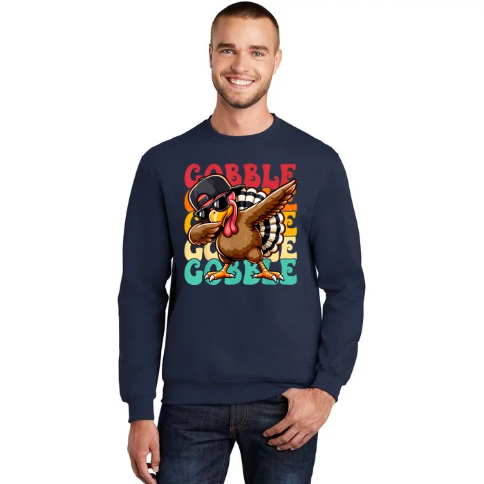 Cobble Thanksgiving Pilgrim Turkey Day Tall Sweatshirt