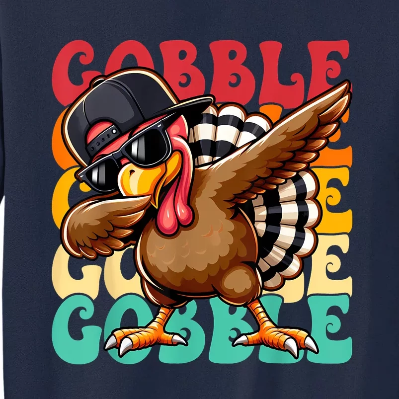 Cobble Thanksgiving Pilgrim Turkey Day Tall Sweatshirt