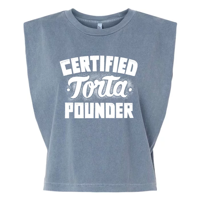 Certified Torta Pounder Garment-Dyed Women's Muscle Tee