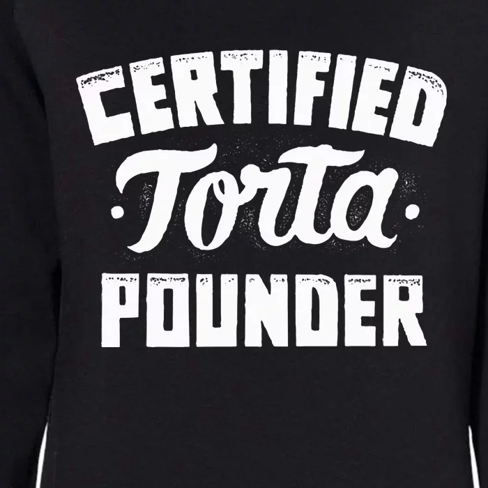 Certified Torta Pounder Womens California Wash Sweatshirt