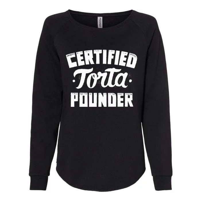 Certified Torta Pounder Womens California Wash Sweatshirt