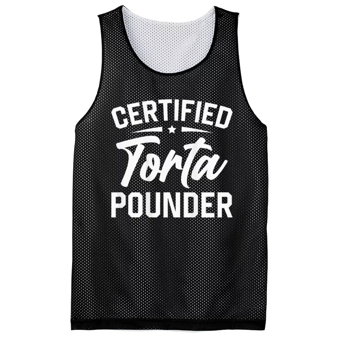 Certified Torta Pounder Mesh Reversible Basketball Jersey Tank