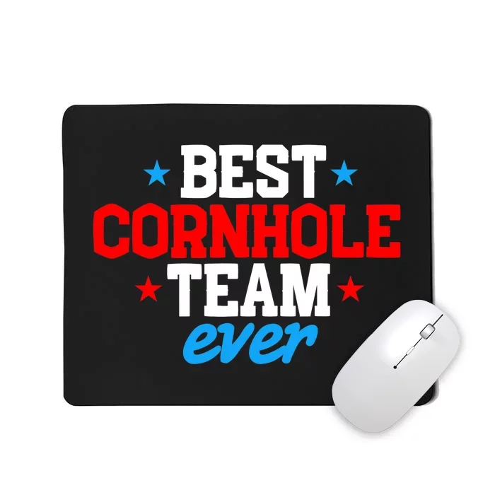 Cornhole Team Player Bean Bag Sack Toss Lawn Game Beanbag Mousepad