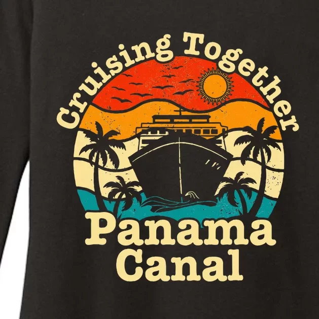 Cruising Together Panama Canal 2024 Womens CVC Long Sleeve Shirt