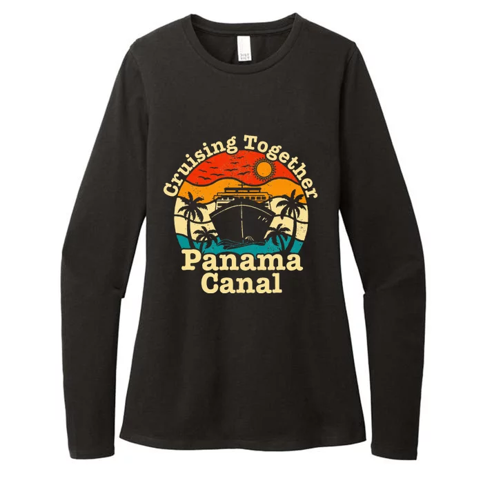 Cruising Together Panama Canal 2024 Womens CVC Long Sleeve Shirt