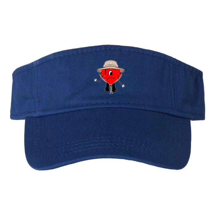 Corazon Triste Puerto Rican Titi Me Pregunto Conejo Malo Valucap Bio-Washed Visor