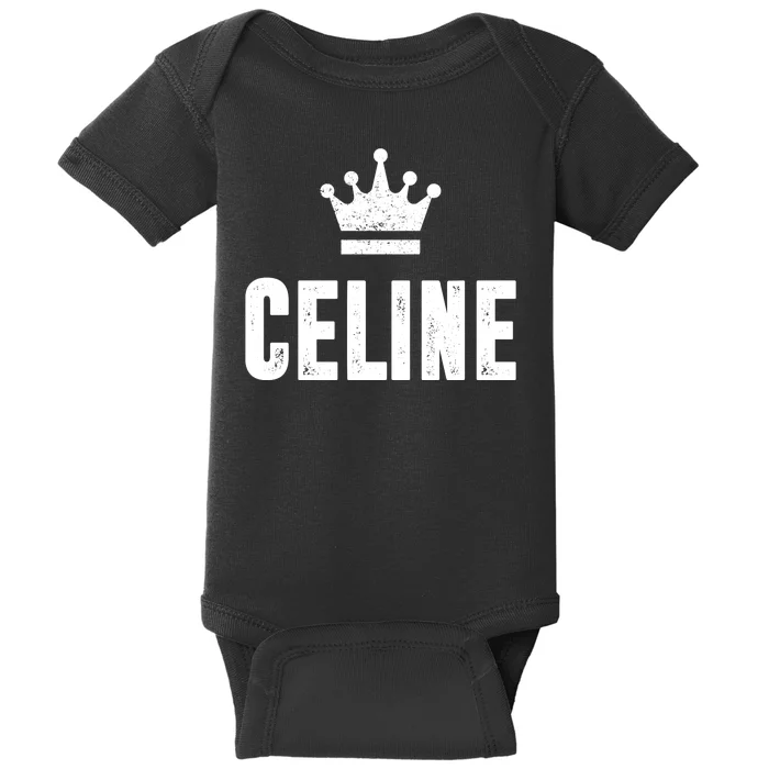 Celine The Queen Baby Bodysuit