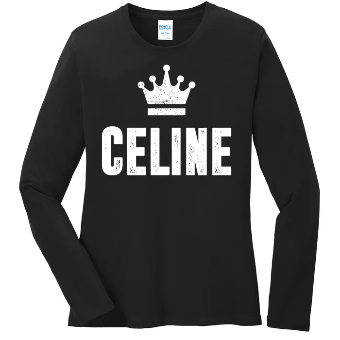 Celine The Queen Ladies Long Sleeve Shirt