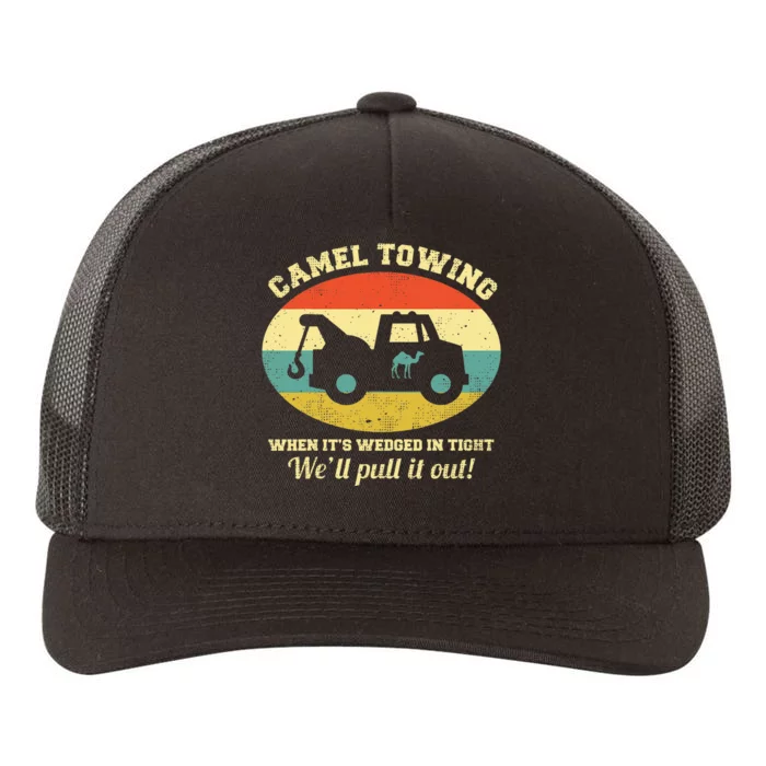 Camel Towing Retro Adult Humor Yupoong Adult 5-Panel Trucker Hat