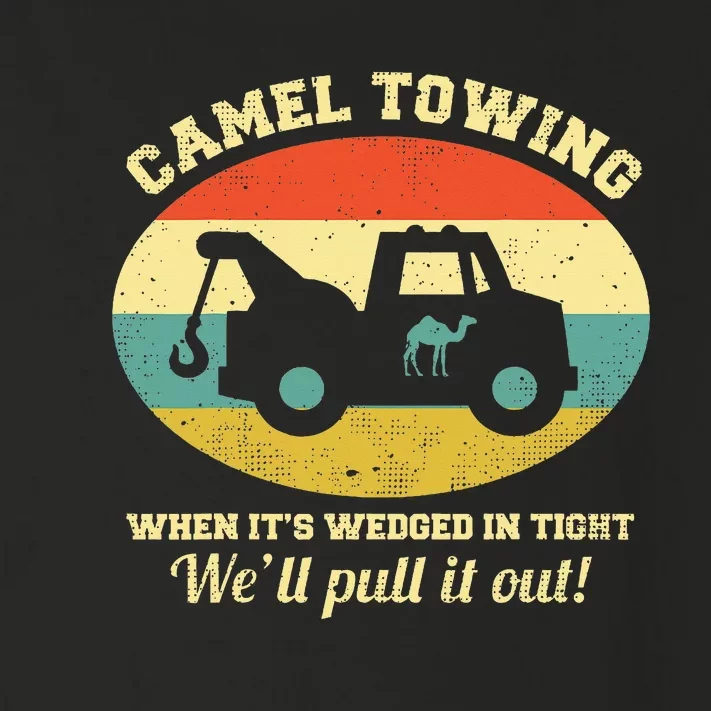 Camel Towing Retro Adult Humor Toddler Long Sleeve Shirt