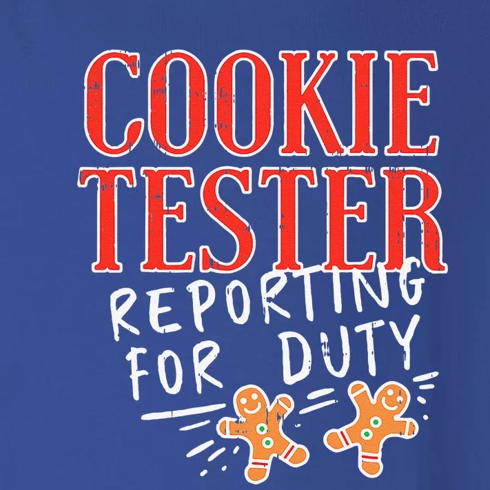 Cookie Tester Reporting Duty Funny Christmas Xmas Gifts Toddler Long Sleeve Shirt