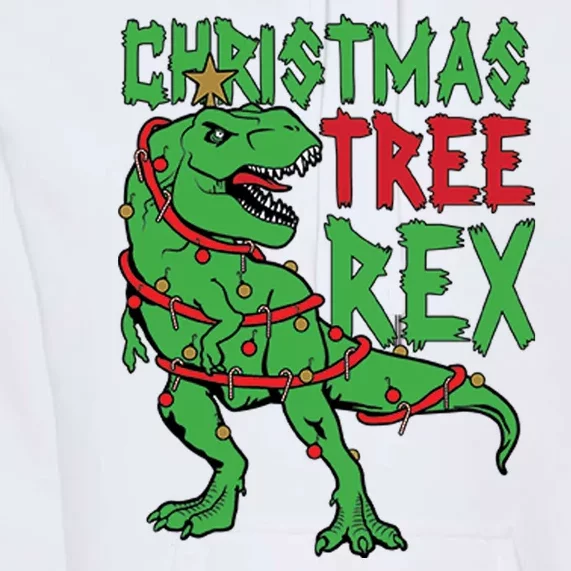 Christmas Tree Rex Premium Hoodie