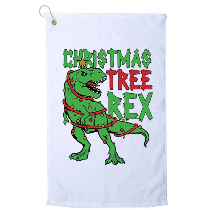 Christmas Tree Rex Platinum Collection Golf Towel