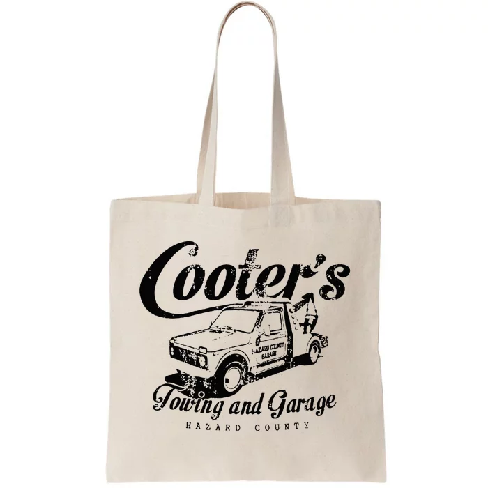 Cooters Towing & Repair Garage Tote Bag