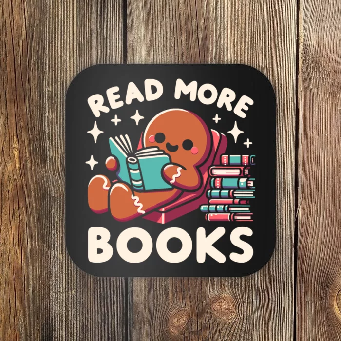 Christmas Teacher Read More Books Funny Wo Coaster