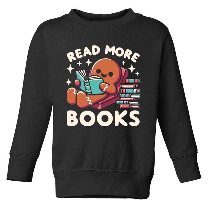 Christmas Teacher Read More Books Funny Wo Toddler Sweatshirt