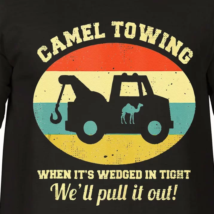 Camel Towing Retro Adult Humor Saying Funny Halloween Funny Comfort Colors T-Shirt