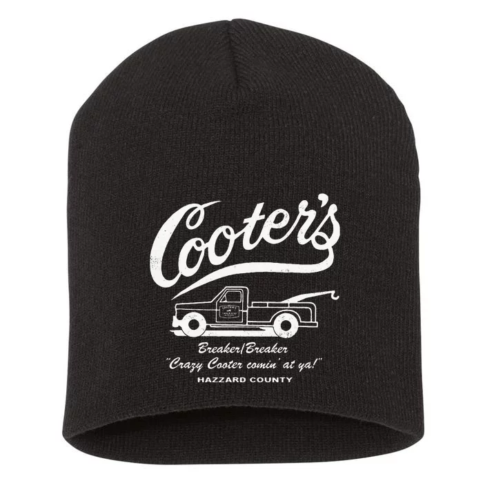 CooterS Towing & Repairs Garage Short Acrylic Beanie