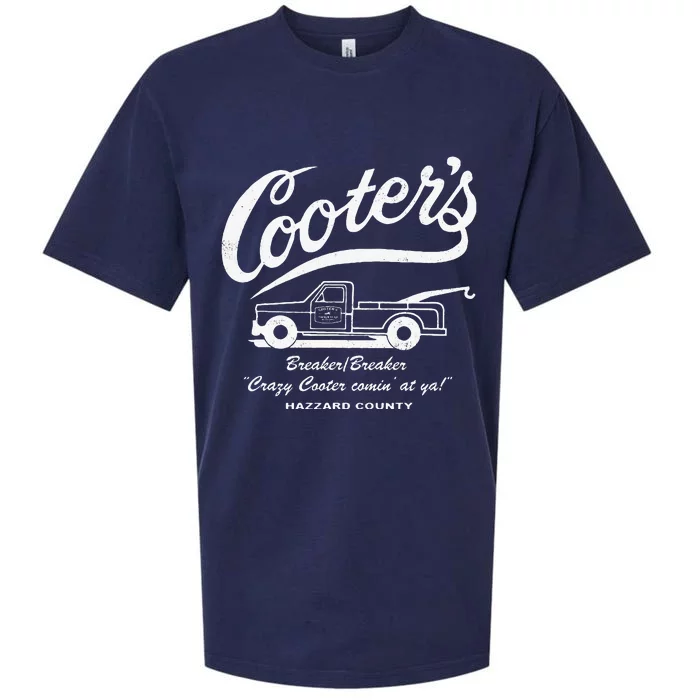 CooterS Towing & Repairs Garage Sueded Cloud Jersey T-Shirt