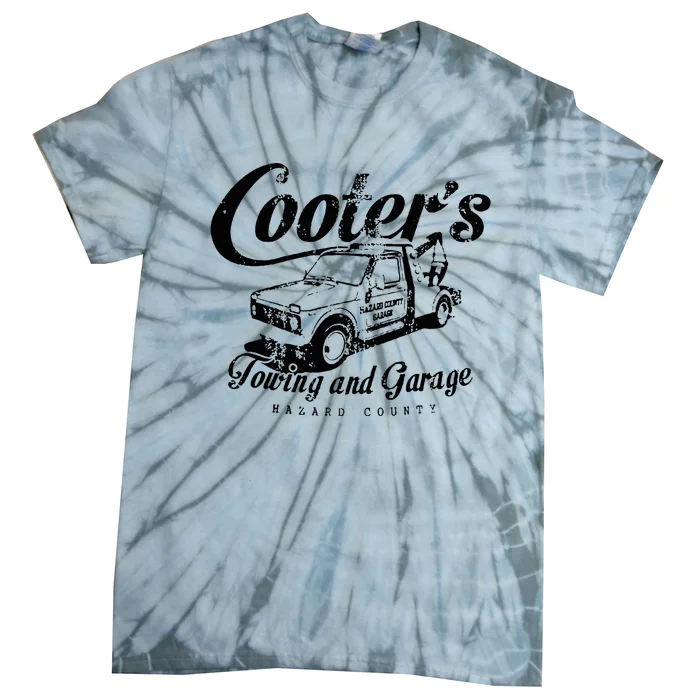 CooterS Towing & Repair Garage Tie-Dye T-Shirt