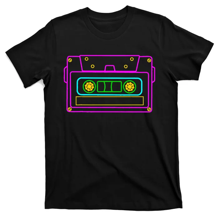 Cassette Tape Retro Vintage Old School 70S 80S 90S T-Shirt