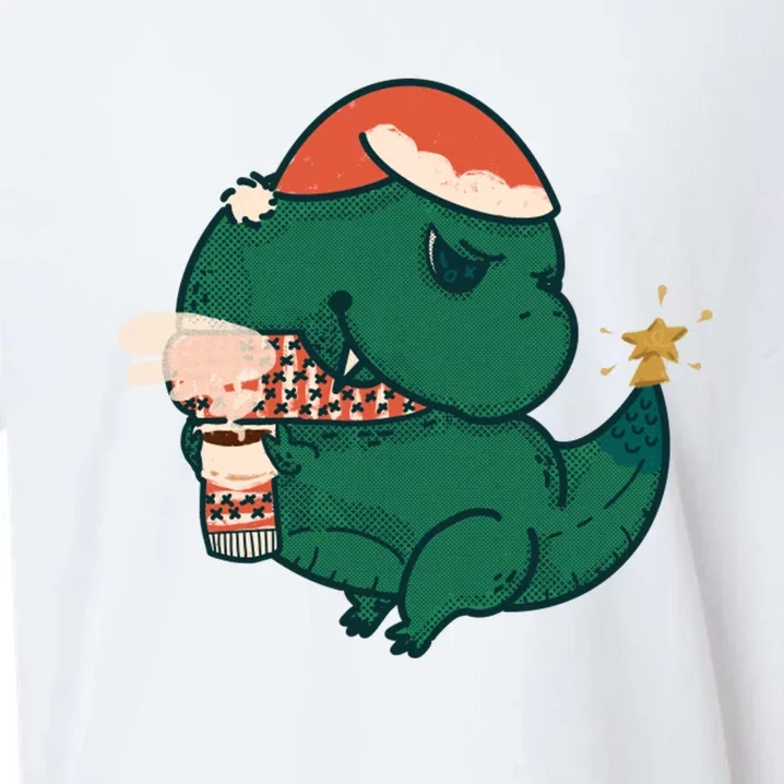 Christmas Tree Rex Sueded Cloud Jersey T-Shirt