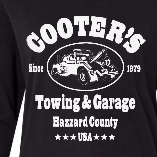 CooterS Towing & Repair Garage Womens Cotton Relaxed Long Sleeve T-Shirt