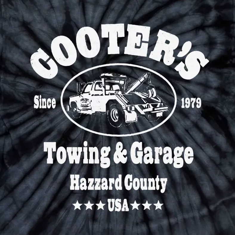 CooterS Towing & Repair Garage Tie-Dye T-Shirt