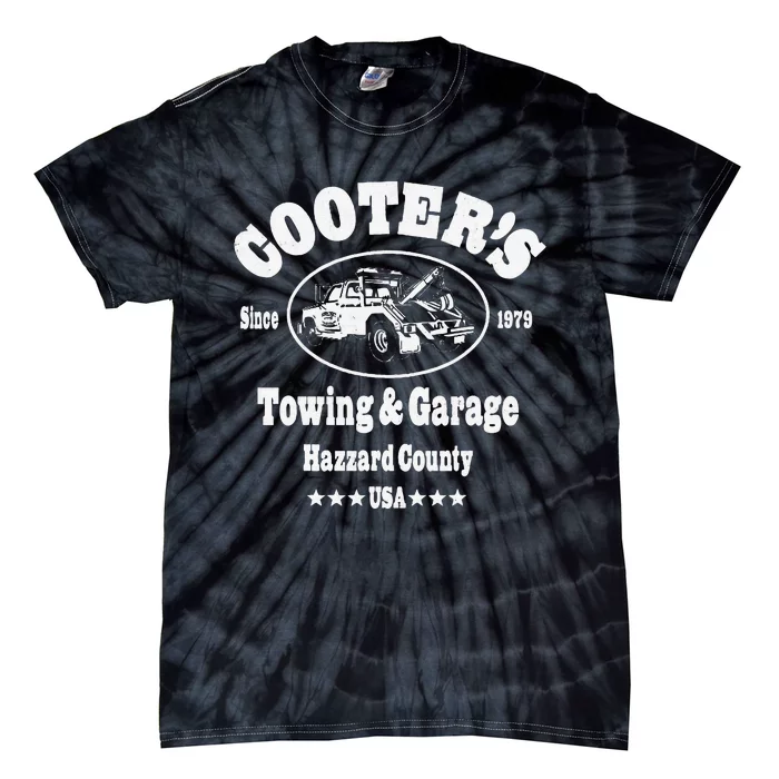 CooterS Towing & Repair Garage Tie-Dye T-Shirt