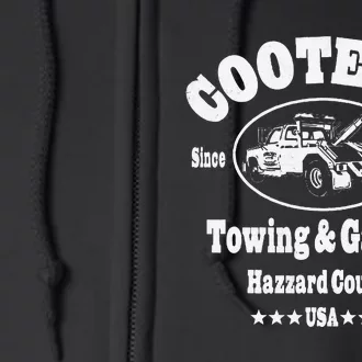 CooterS Towing & Repair Garage Full Zip Hoodie