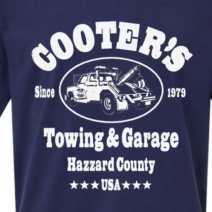 CooterS Towing & Repair Garage Sueded Cloud Jersey T-Shirt