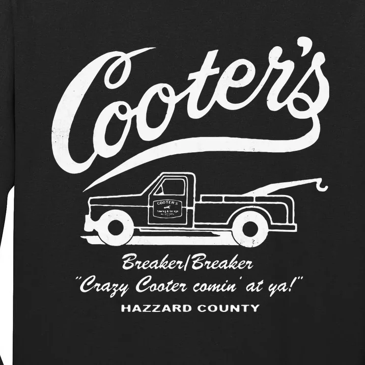 CooterS Towing & Repairs Garage Tall Long Sleeve T-Shirt