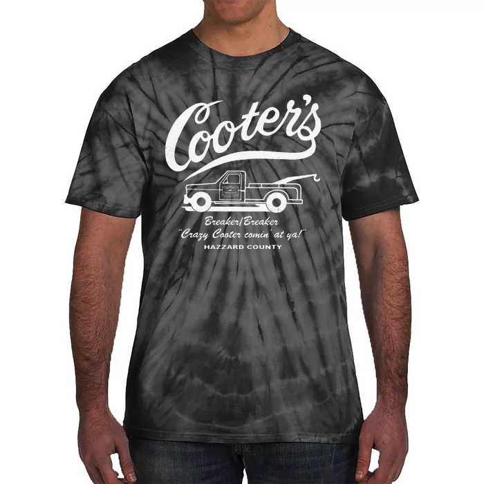 CooterS Towing & Repairs Garage Tie-Dye T-Shirt