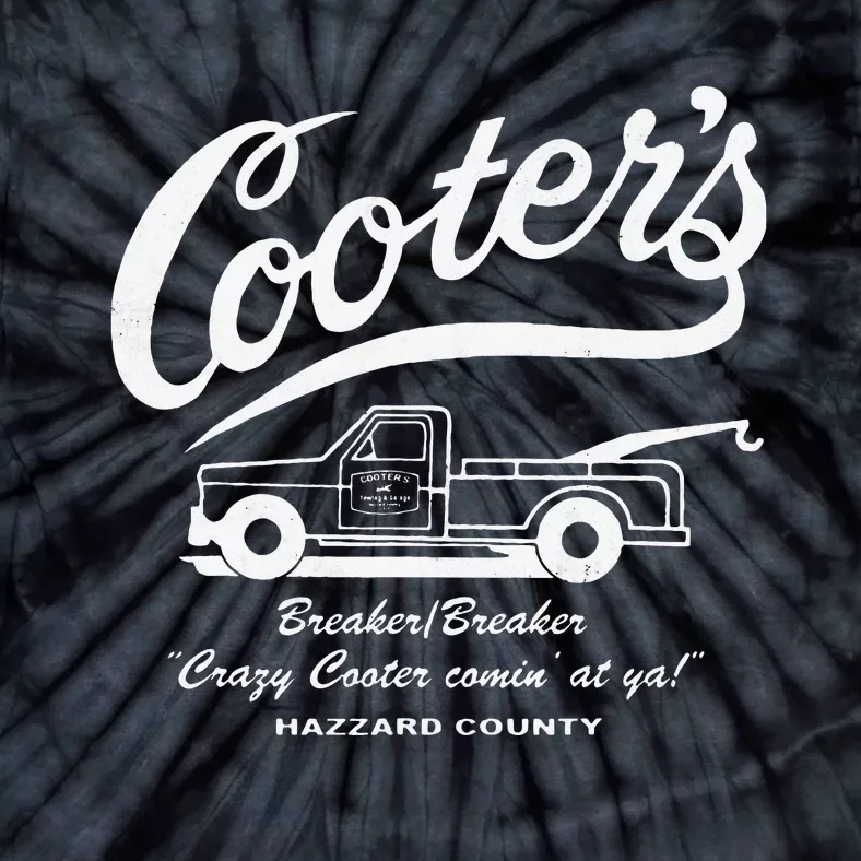 CooterS Towing & Repairs Garage Tie-Dye T-Shirt