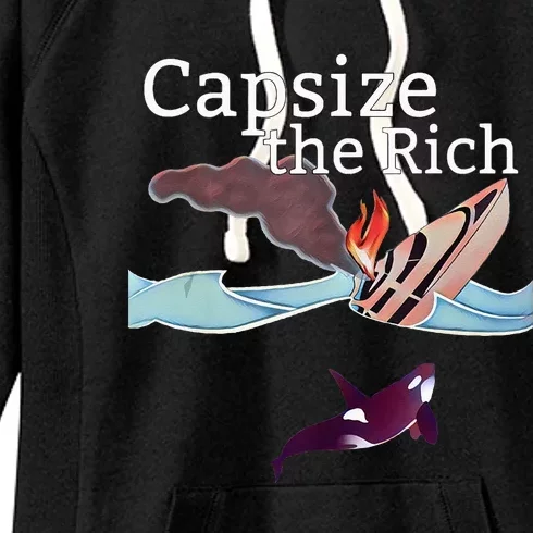 Capsize The Rich Women's Fleece Hoodie