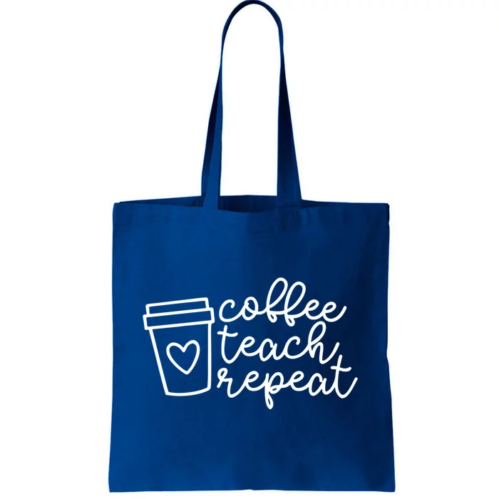 Coffee Teach Repeagift Kindergarten Teacher Gift Tote Bag