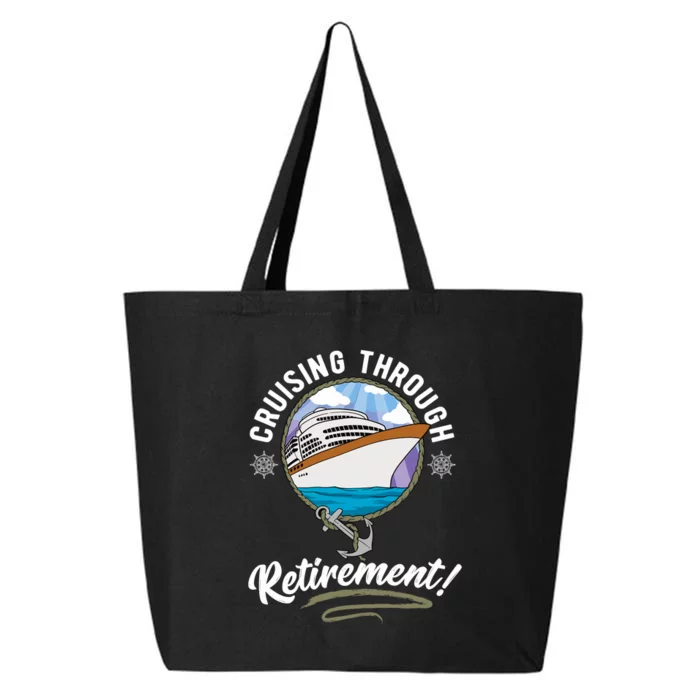 Cruising Through Retirement Cruise 25L Jumbo Tote