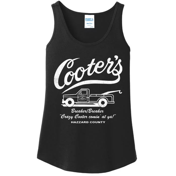 Cooter's Towing Repairs Garage Ladies Essential Tank