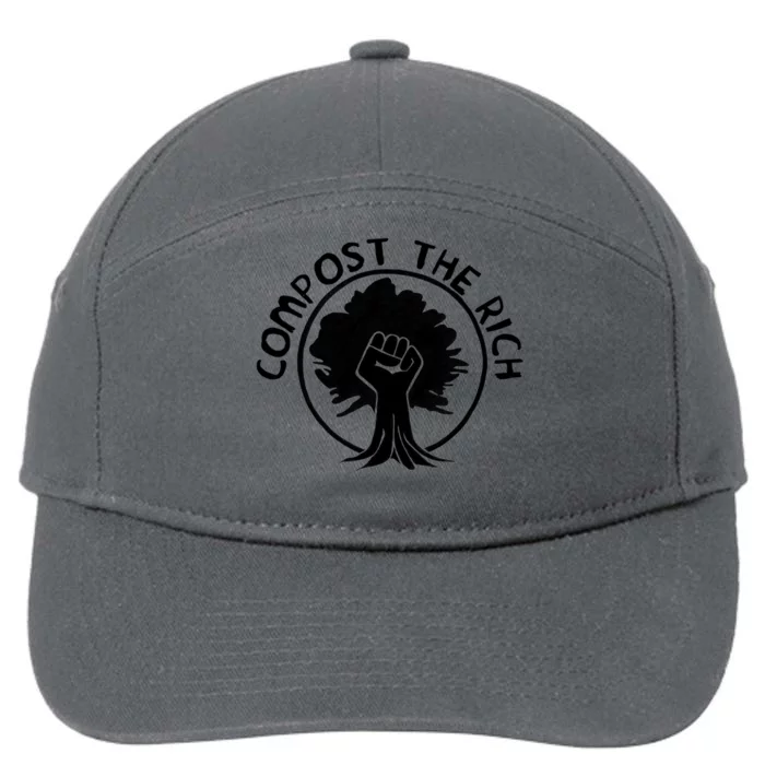 Compost The Rich 7-Panel Snapback Hat