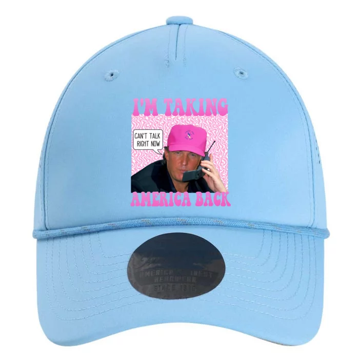 Cant Talk Right Now Trump Funny Trump 2024 Performance The Dyno Cap