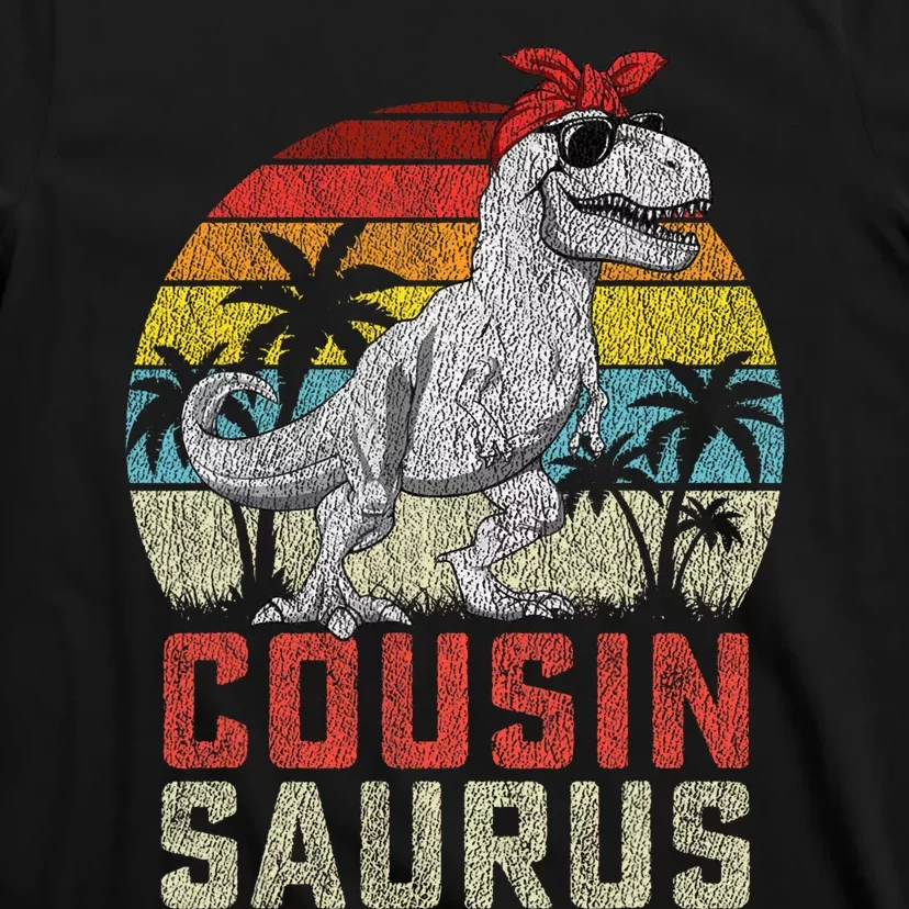 Cousinsaurus T Rex Dinosaur Cousin Saurus MotherS Family T-Shirt