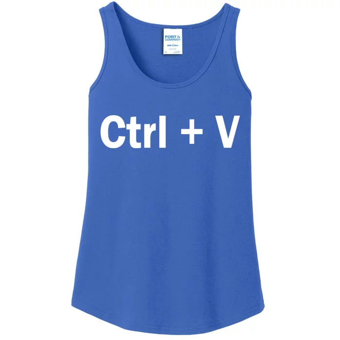 Ctrl + V Ladies Essential Tank