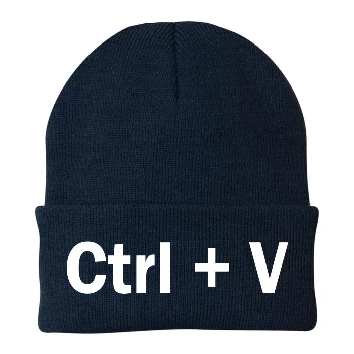 Ctrl + V Knit Cap Winter Beanie