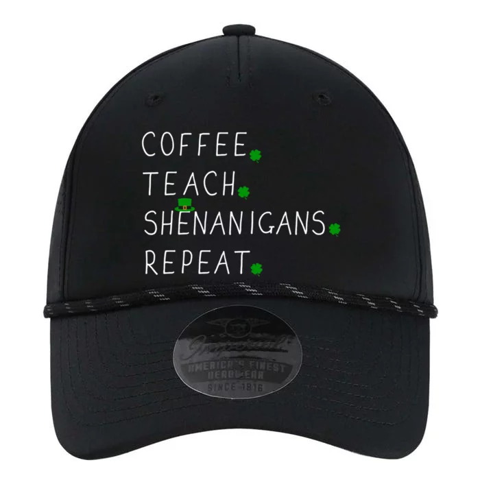 Coffee Teach Shenanigans Repeat For St Patricks Day Teacher Gift Performance The Dyno Cap